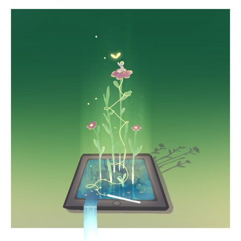 “Grown Art” was created by Marcel Mattox. Artwork by Marcel Mattox