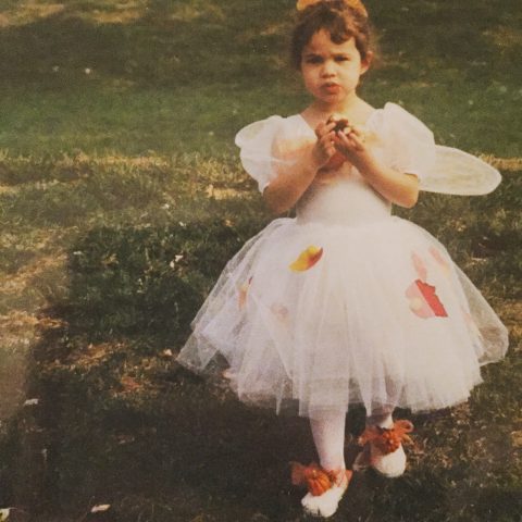Nicole at 4 years old at a fall festival. I only went for the apple cider donuts.