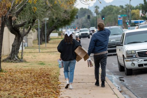 The single-day door-to-door evangelism campaign allowed participants to pray with at least several hundred area residents and offer Bible studies to those interested. [Photo: Samuel Girven]