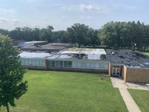 For years, BCA's roof had been causing serious issues, says Dan Grentz, BCA school board chair. “We had been patching it for years,” he said, “but it was not sustainable anymore.”  