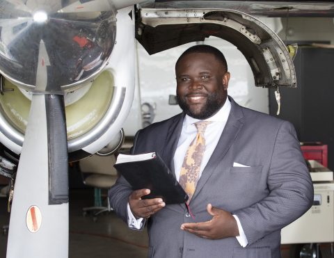 Before pastoring in Lake Region, Thorly James was an aerospace engineer for 14 years. [Photo by Sandra Mendez]
