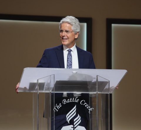 Guest speaker, retired pastor Dwight Nelson preached on the name tabernacle saying, “it is not just your name; it is your mission! Not just who you are but what you do. Not in here for two hours but for seven days a week out there.”