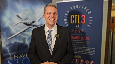 Pastor James Ash, guest presenter, loved the vibrant singing that was inspired partly by personal testimonies.