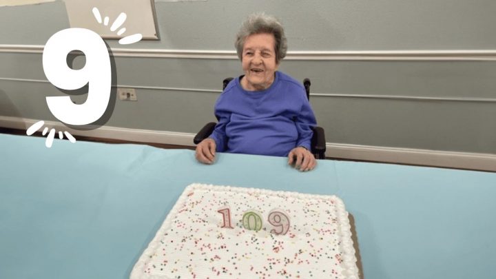 At Ann Bauer's recent birthday party, her daughter brought her a cake with the numbers 1-0-9 and jokingly told her there weren’t enough candles to put on the cake. Ann laughed hysterically and said, “Oh, I guess you’re right. And that’s too many to blow out!” 