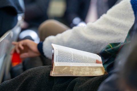 He further described that Revelation 13 illustrates “America is in bed with Babylon.” One clue is the wounded dragon described in the Bible as having two horns like a lamb and speaking like a dragon.