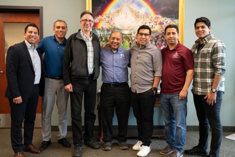 (L-R) Josant Barrientos, Norberto Barrueta Alvarado, Daniel Spinosa, Carmelo Mercado, Edgar Rosas, Cristofe Guzman and Ruddy Caldera