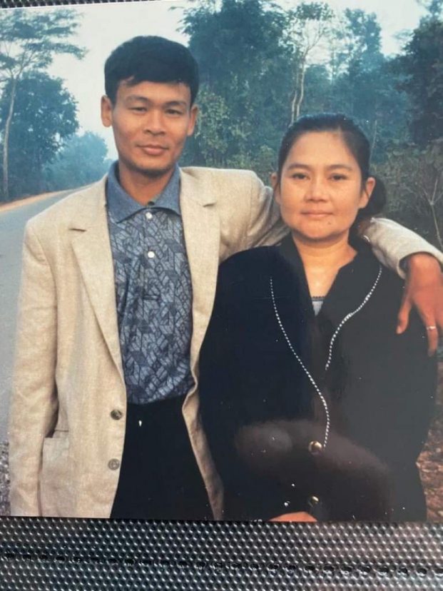 Kyawzwa Myint and Than Than Aye, the author’s parents, in Myanmar. Undetermined date.