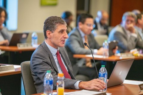 Wisconsin Conference President Titus Naftanaila