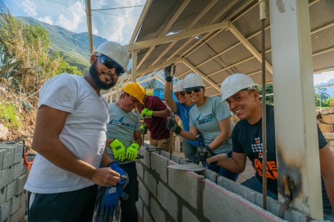 Abraham Henry, Lake Region Conference executive secretary (left)