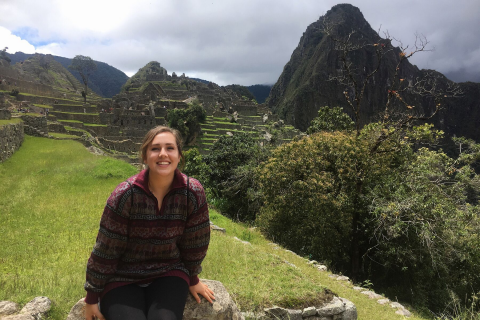 Jessica during her ACA travels