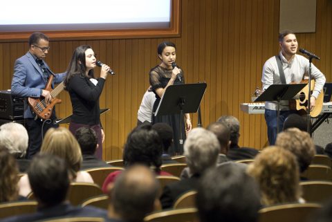 Music and reflection were an important component of the conference.