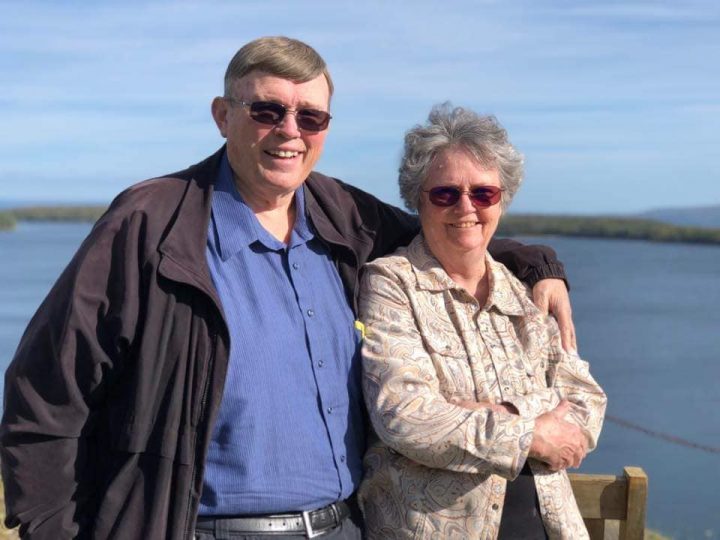 Don Perkins and his wife, Sue.