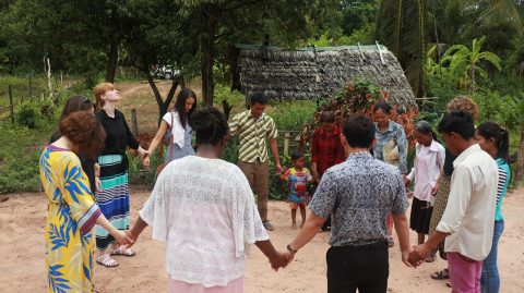 School of Social Work students visited Cambodia in August 2019