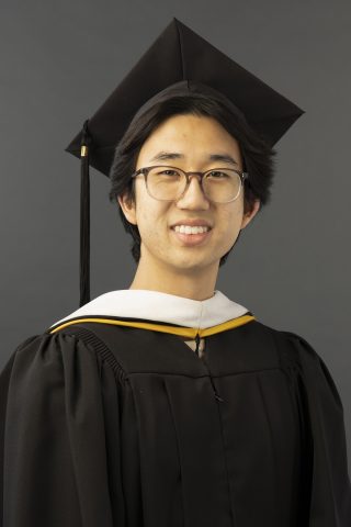Brandon Shin graduated in May 2020 with a BS in Biology from Andrews University. Credit: Andrews Cardinal