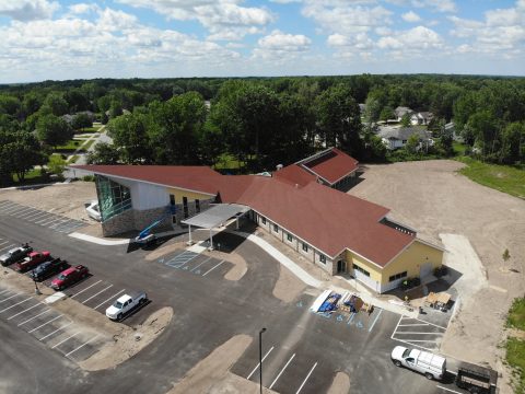The downtown Central church with its beautiful sandstone exterior and elegant stain glass windows is now Central church set in a neighborhood with walls of soaring clear windows letting God’s light stream through.