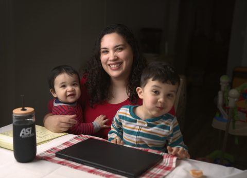 “In my own life, I sensed a dual calling,” Amy Ratsara states. “Feeling conflicted doesn’t have to mean one or the other has to go; for some, it may, but that doesn’t make it true for everyone.”   | Photo cedit: Christina Rogers