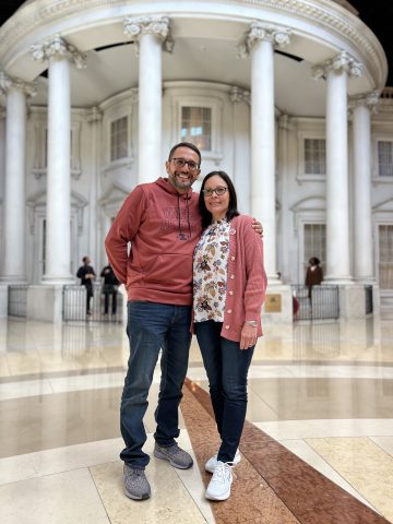 Herminio Irizarry and his wife, Iris.