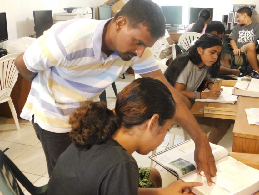 Principal Kamran Masih and his wife, Saima, are missionaries from Pakistan and have served four years at the Kosrae Seventh-day Adventist School.