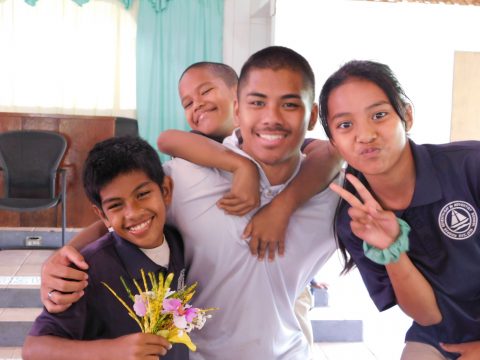 The Lake Union would like to express appreciation to the student missionaries who chose to give a year of their lives to teach at the Kosrae SDA School.