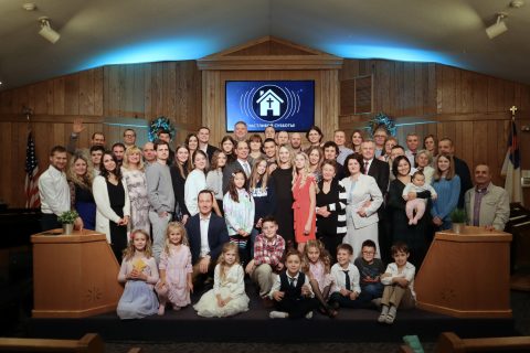 Members of the Chicago's Hope Church, comprised mainly of Ukrainians.